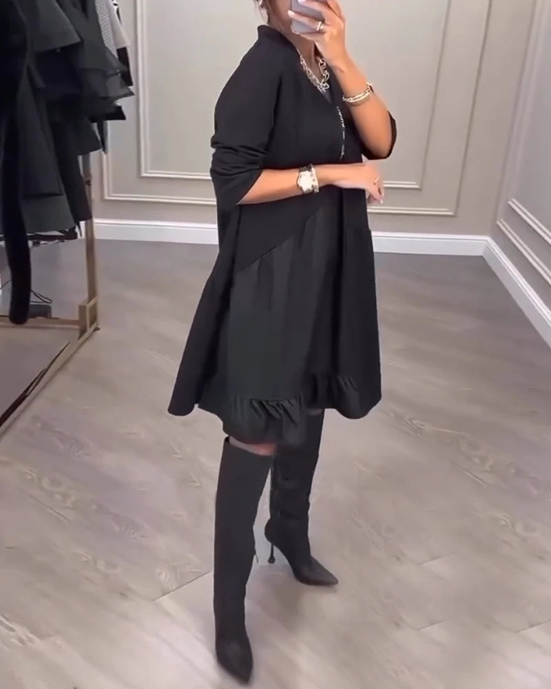 ISABELLA | Sukienka z Dekoltem w Kształcie V