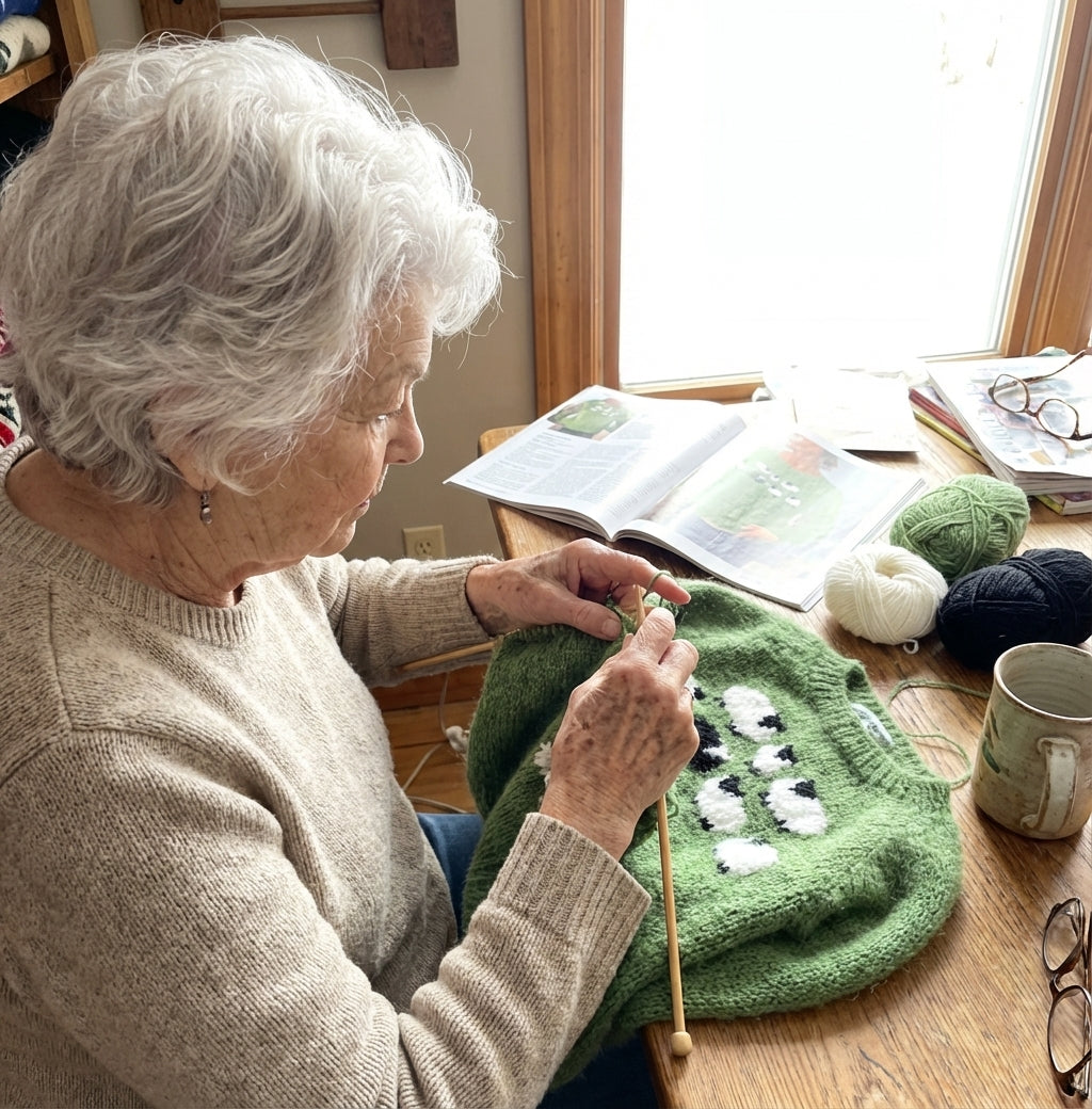 MELISSA | Wygodny Retro Sweter