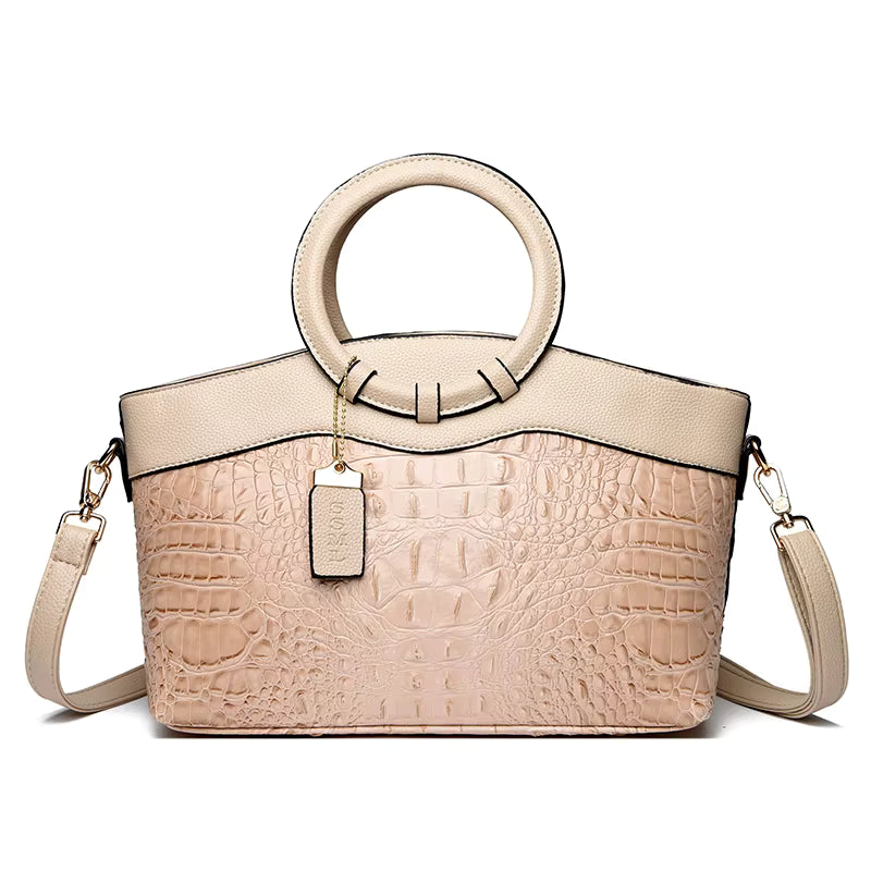 ŁUCJA | Vintage Torba z Regulowanym Paskiem