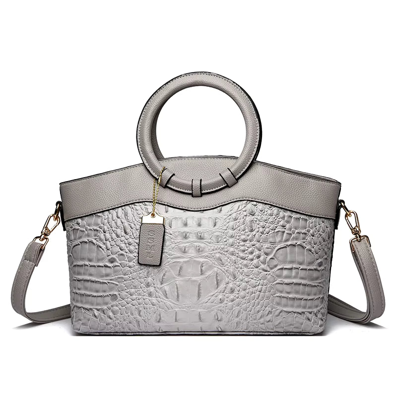 ŁUCJA | Vintage Torba z Regulowanym Paskiem