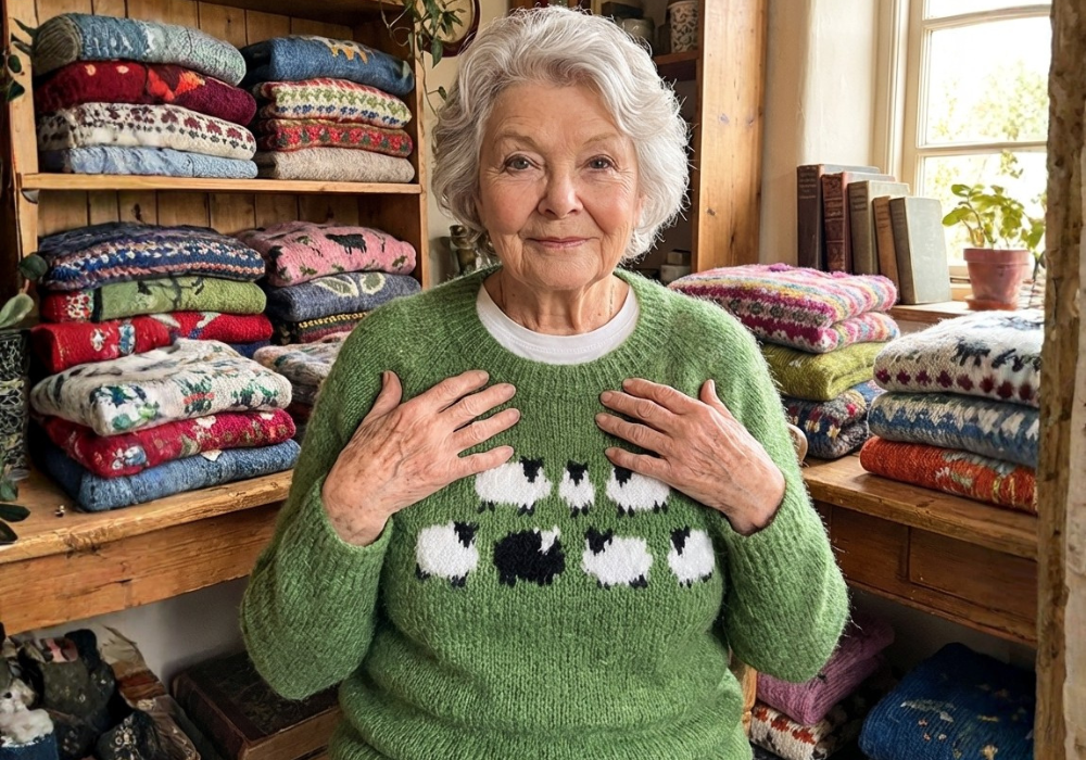 MELISSA | Wygodny Retro Sweter